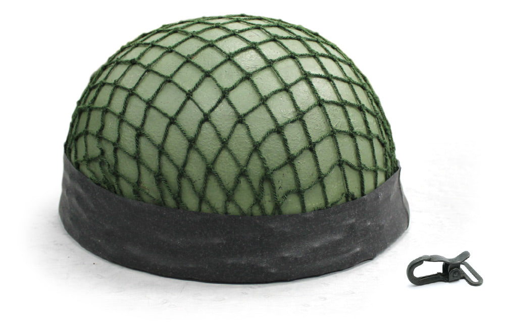 RUBBER HELMET BAND, NET & CLIP