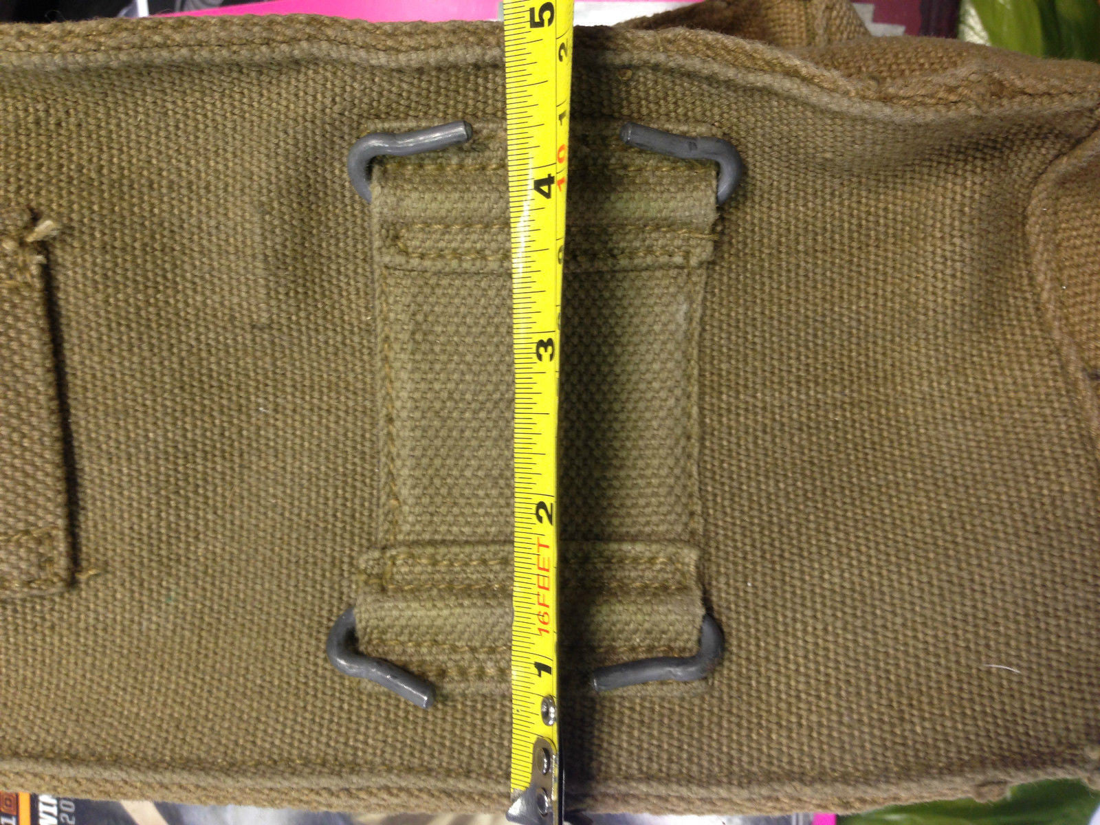 WWII BLACK TOOL PANNIERS STRAP