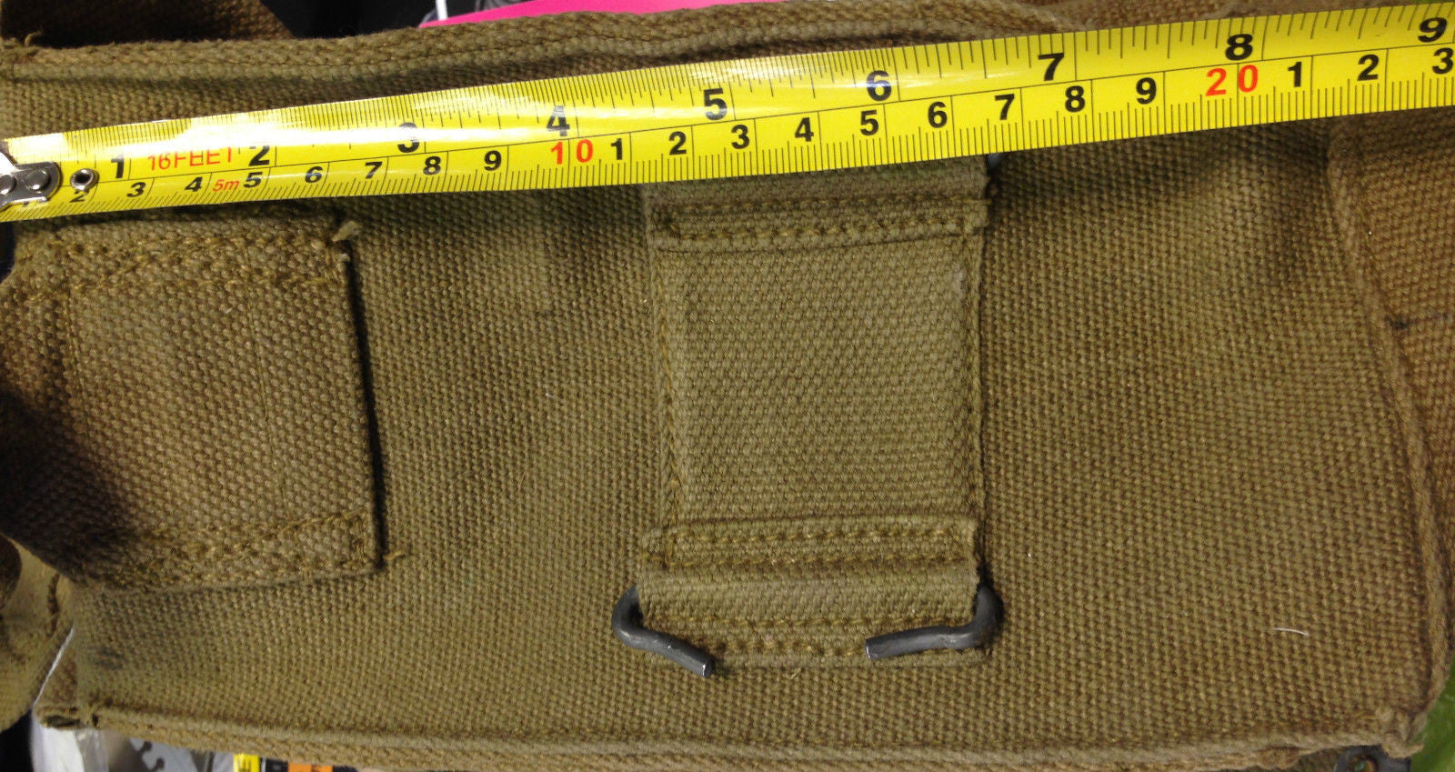 WWII BLACK TOOL PANNIERS STRAP