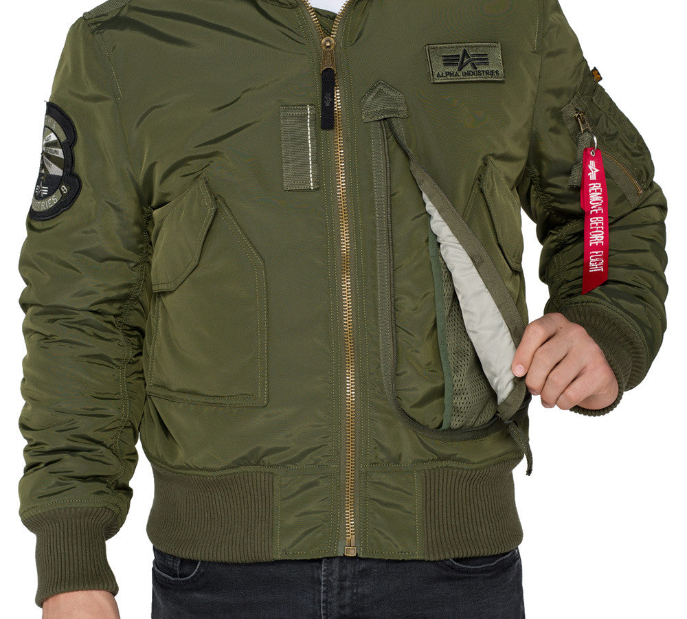 ALPHA ENGINE JACKET - GREEN