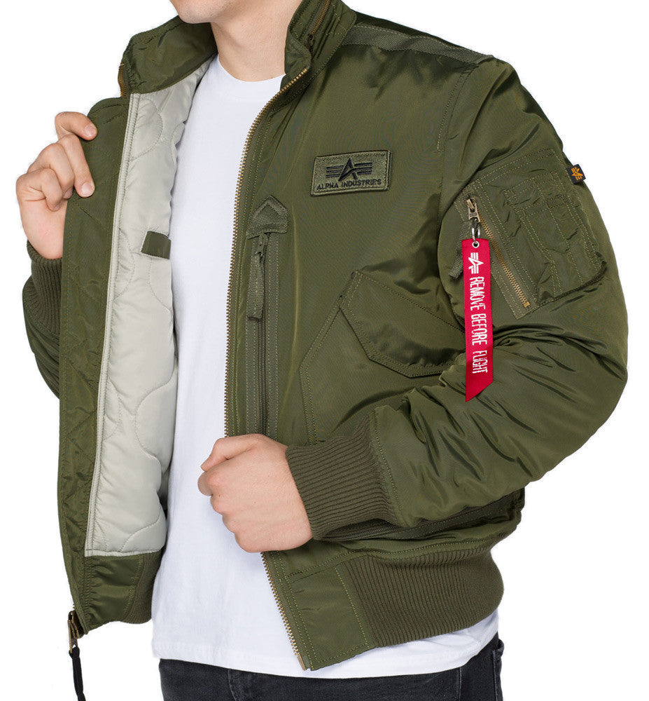 ALPHA ENGINE JACKET - GREEN