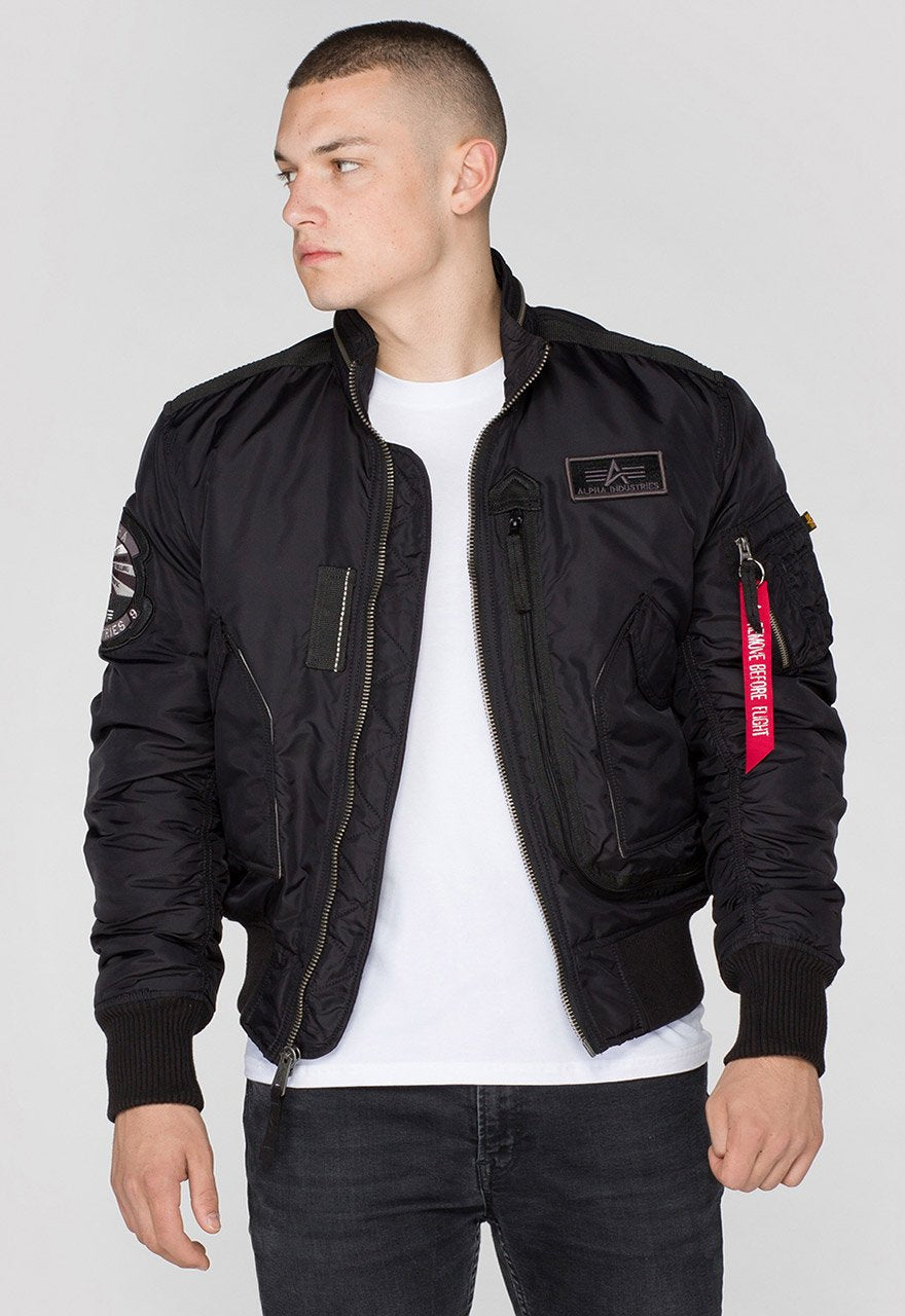 ALPHA ENGINE JACKET - BLACK