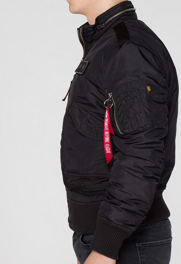 ALPHA ENGINE JACKET - BLACK