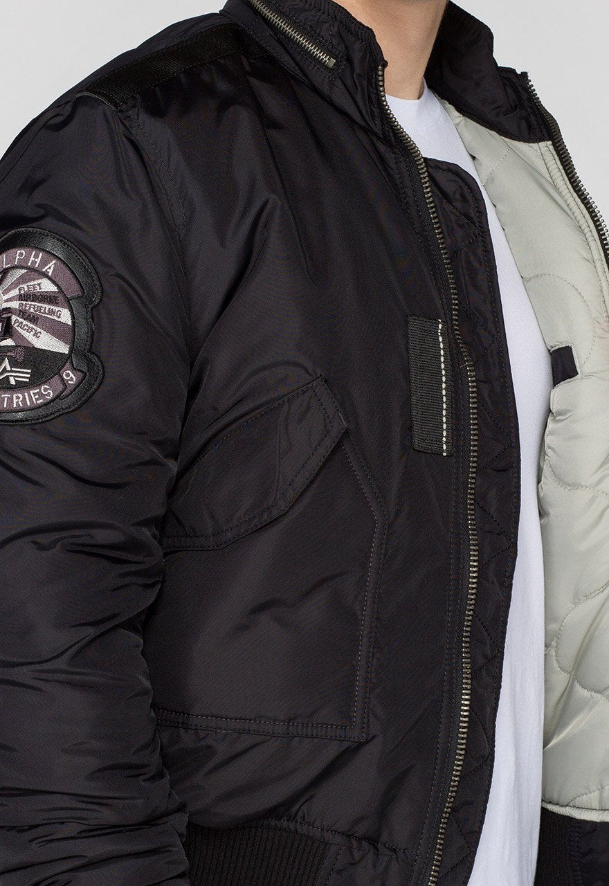 ALPHA ENGINE JACKET - BLACK