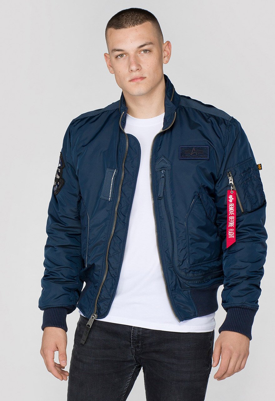 ALPHA ENGINE JACKET - BLUE