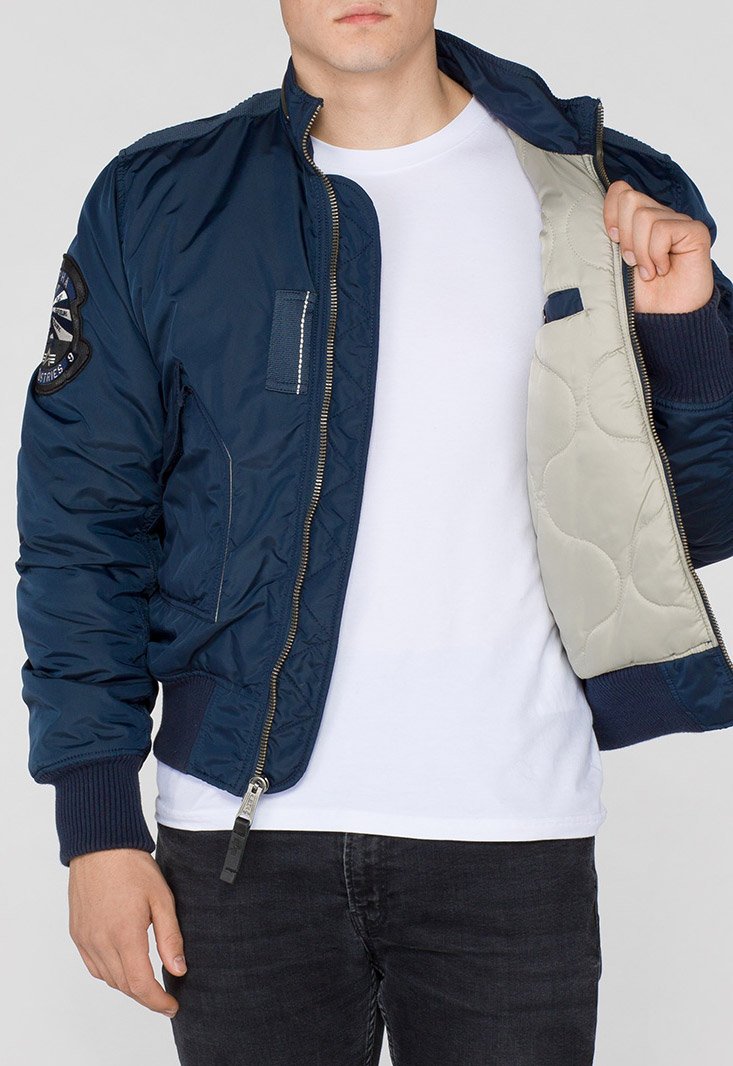 ALPHA ENGINE JACKET - BLUE