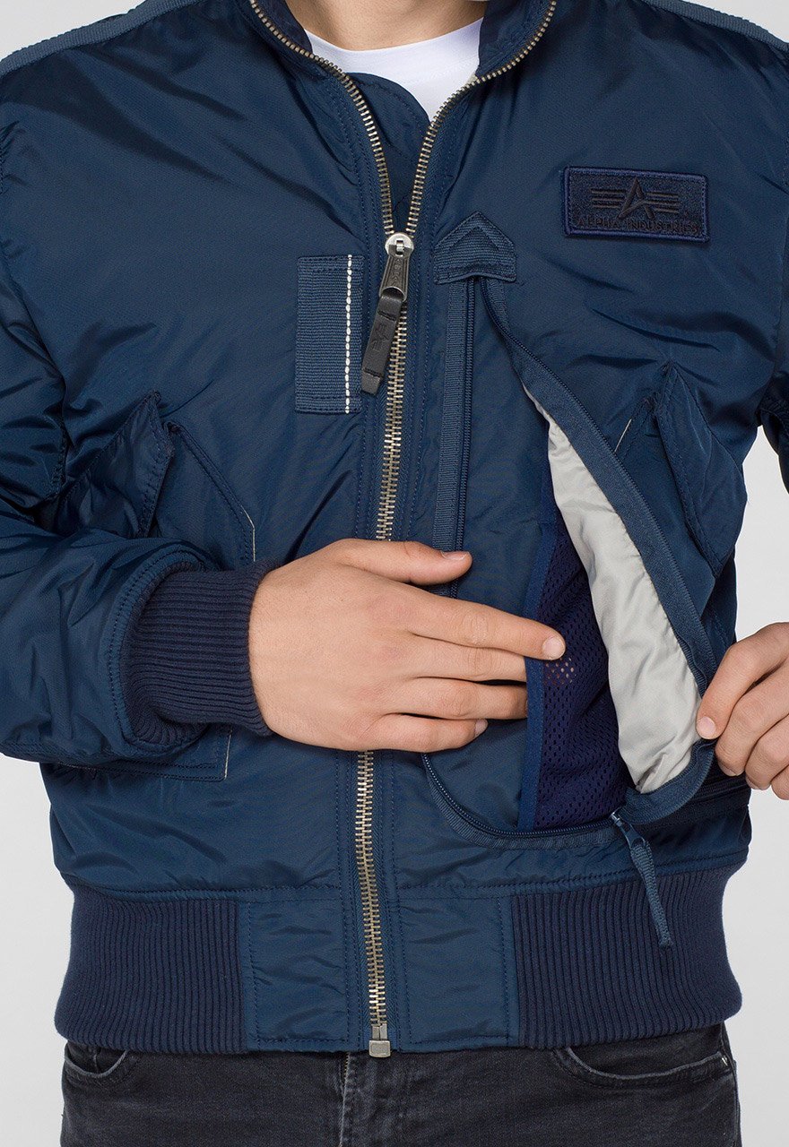 ALPHA ENGINE JACKET - BLUE
