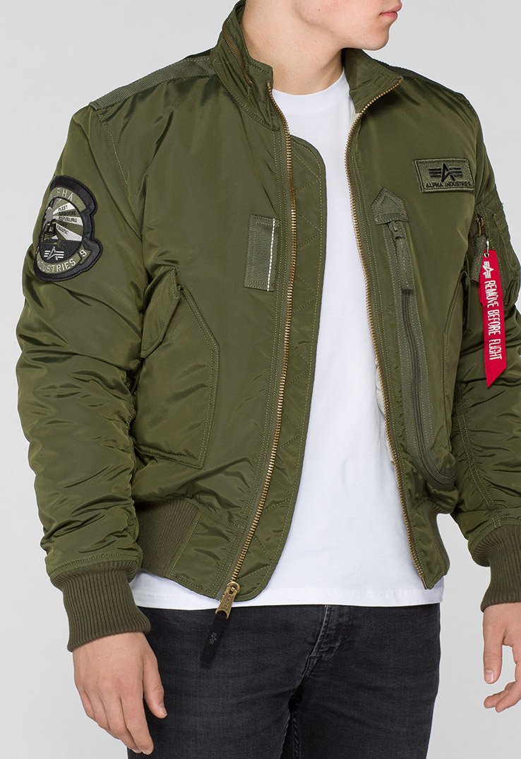 ALPHA ENGINE JACKET - GREEN