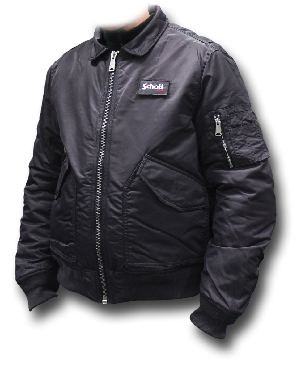 SCHOTT CWU 210 FLYING JACKET - CHARCOAL