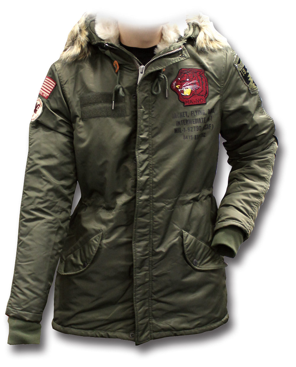 SCHOTT CROSSFIRE JACKET - KHAKI