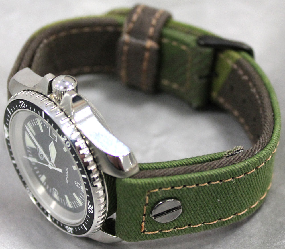 SAS WATCH STRAP - BLACK BUCKLE