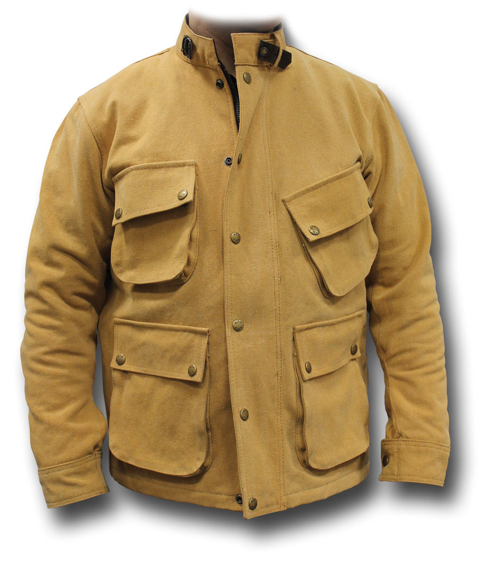 GTH CANVAS TT JACKET - TAN