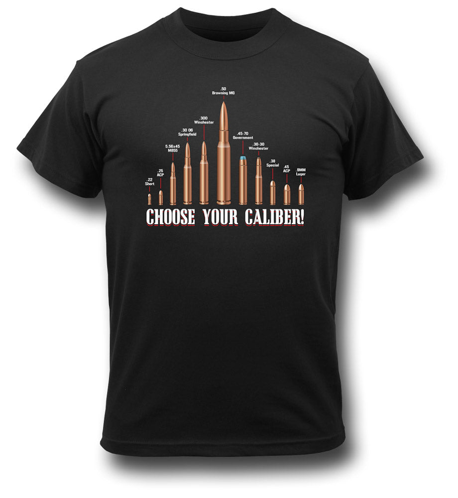 US CALIBER T-SHIRT BLACK