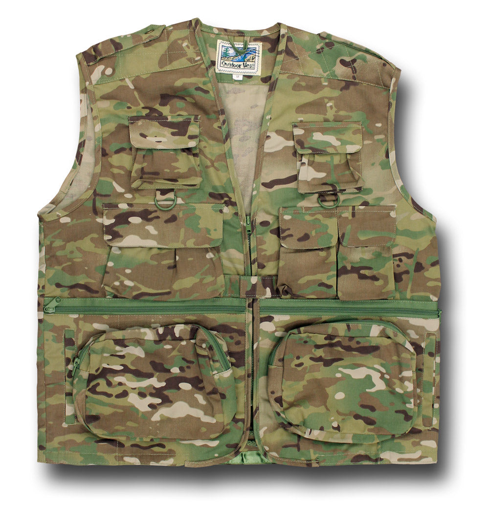 OUTDOOR TRAVEL VEST - MULTICAM