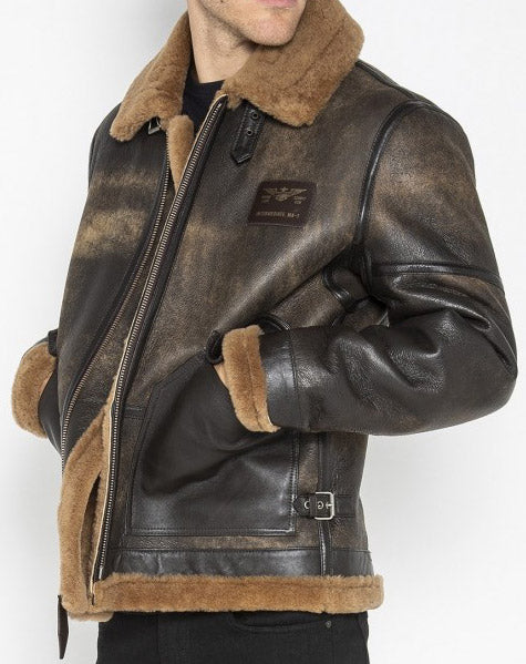 SCHOTT LCWEAPON18 SHEEPSKIN JACKET