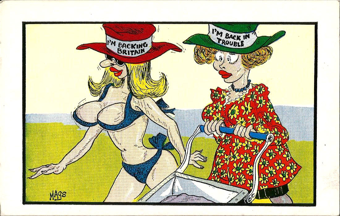 VINTAGE SEASIDE POSTCARD