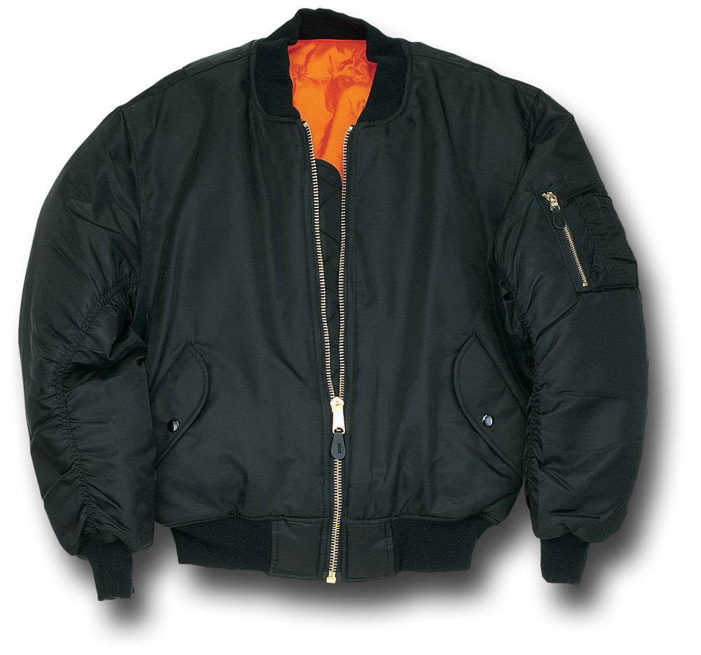 CLASSIC STYLE MA1 JACKET - BLACK