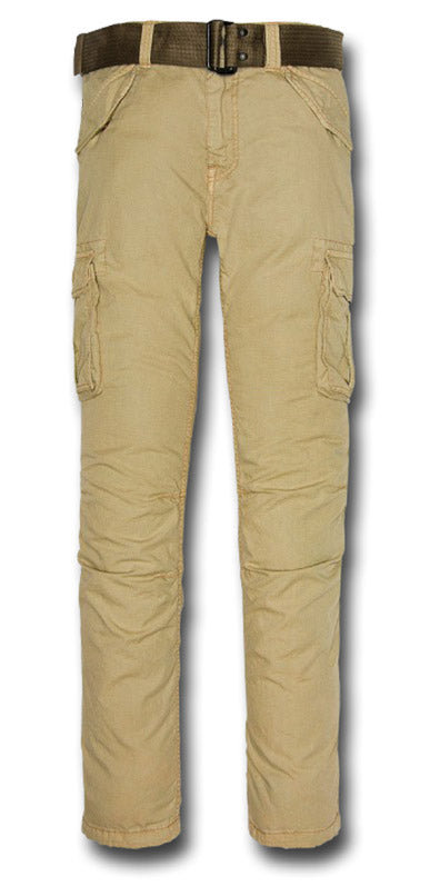 SCHOTT BATTLE TROUSERS - BEIGE