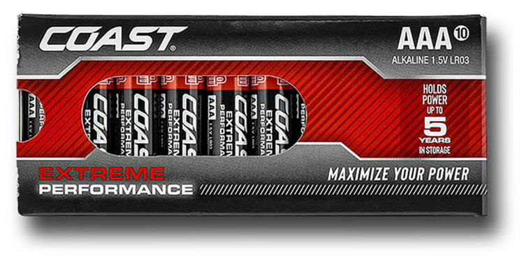 COAST EXTREME BATTERIES