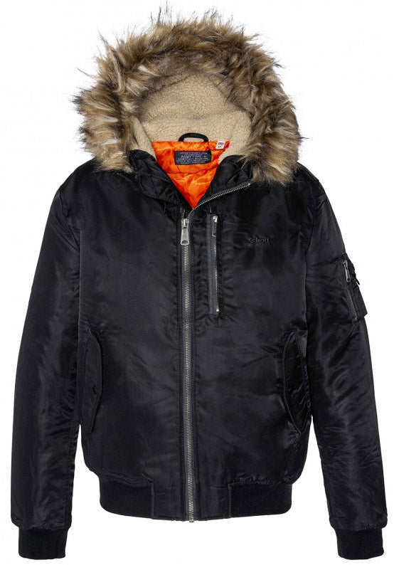 SCHOTT N2B28 PARKA - BLACK