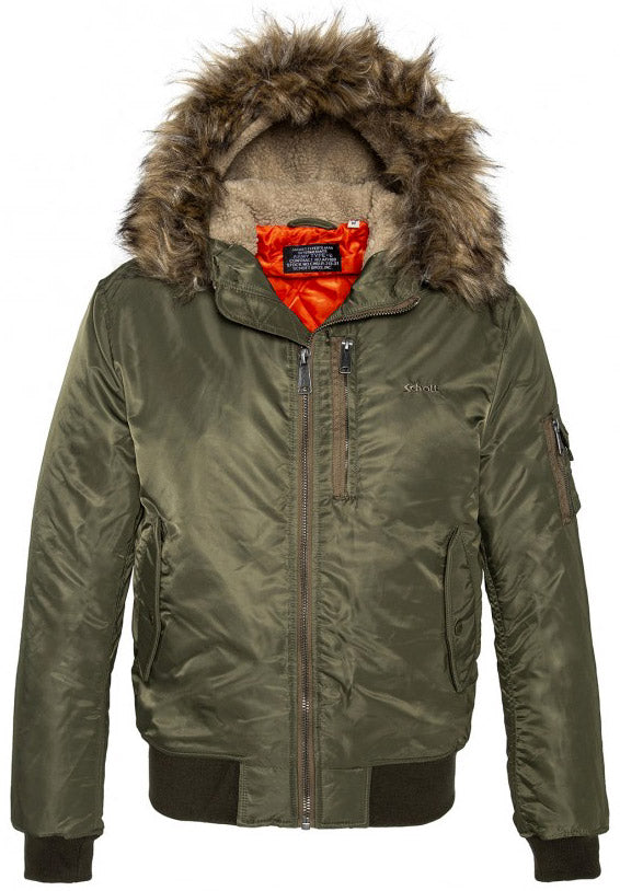 SCHOTT N2B28 PARKA - GREEN