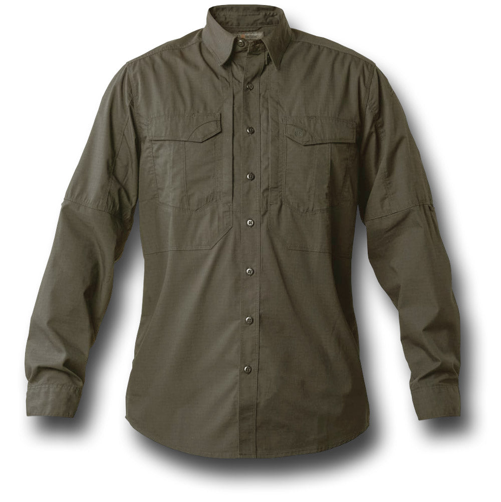 5.11 STRYKE SHIRT LONG SLEEVE - TDU GREEN