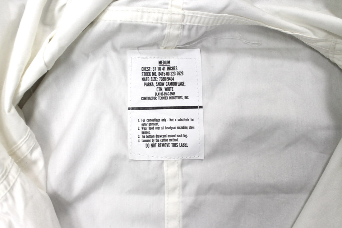 SNOW FISHTAIL PARKA - LABEL