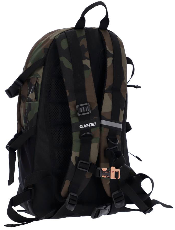 HI-TEC FELIX RUCKSACK - CAMOUFLAGE - BACK