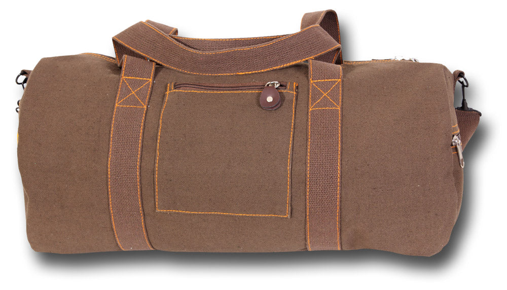 ROTHCO CANVAS EQUIPMENT BAG 19 - BROWN