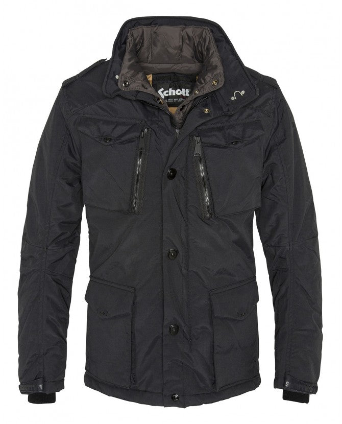 SCHOTT FIELD JACKET - BLACK