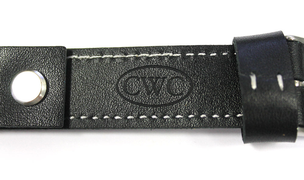 CWC PREMIUM LEATHER STRAP - BLACK