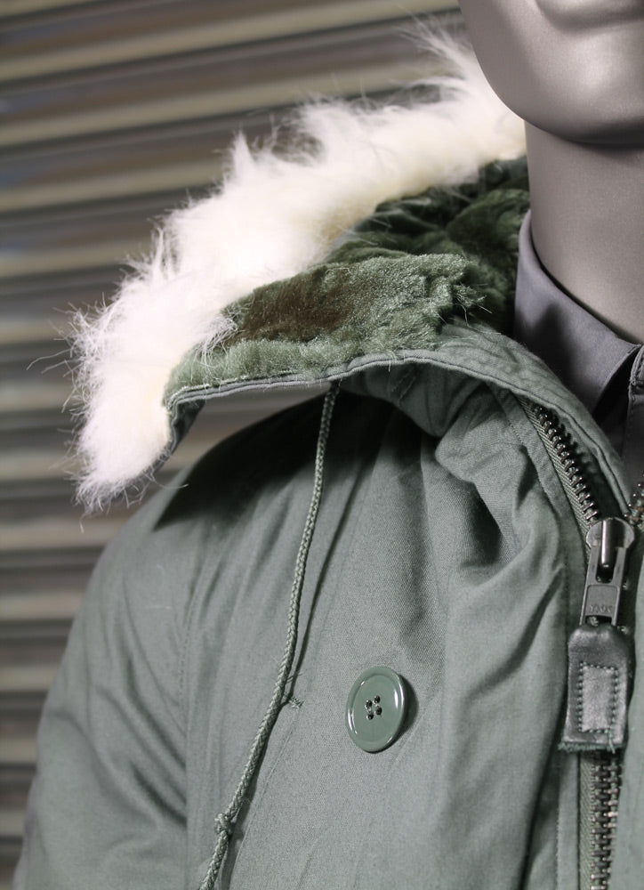 GENUINE USAF N3B CANVAS PARKA