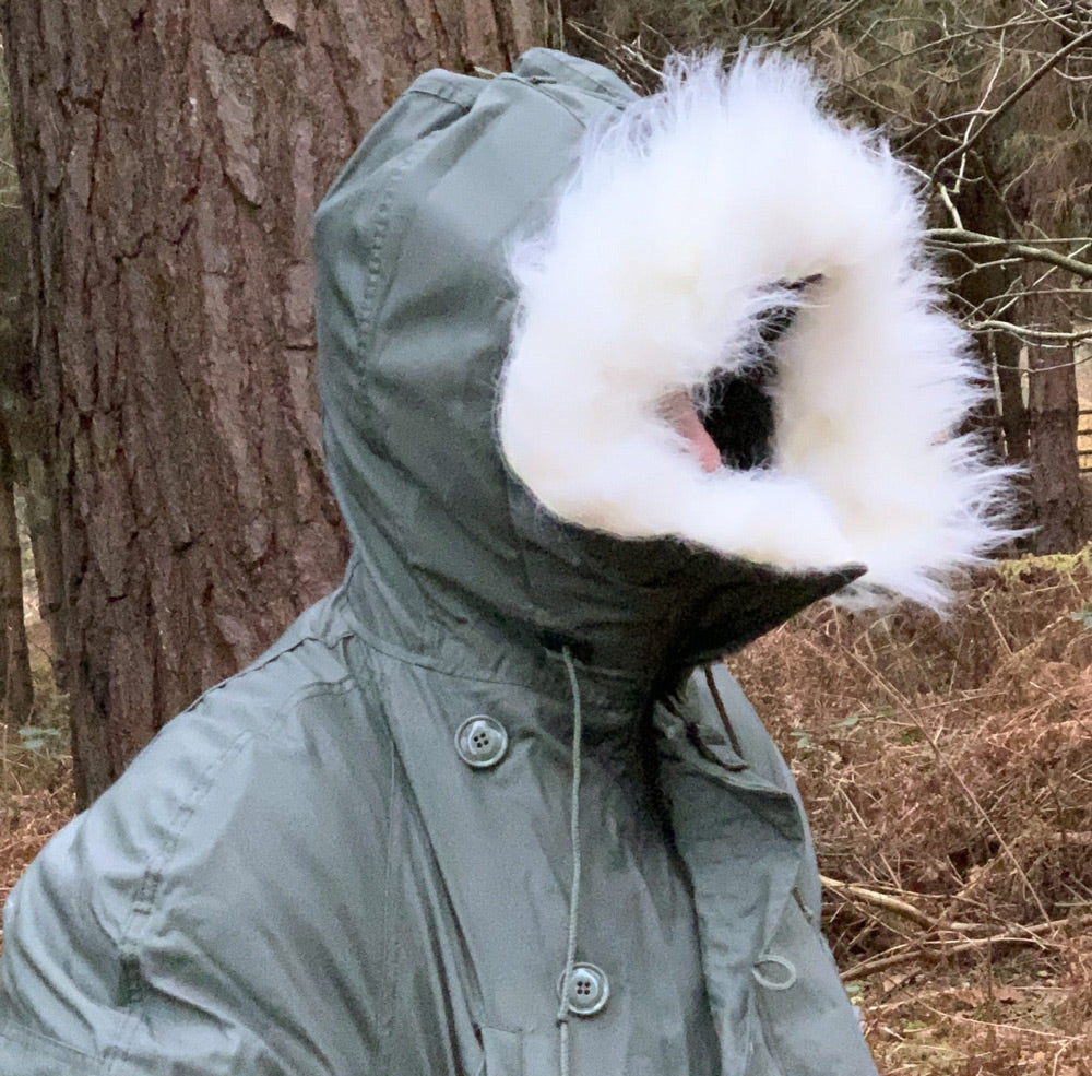 GENUINE USAF N3B CANVAS PARKA