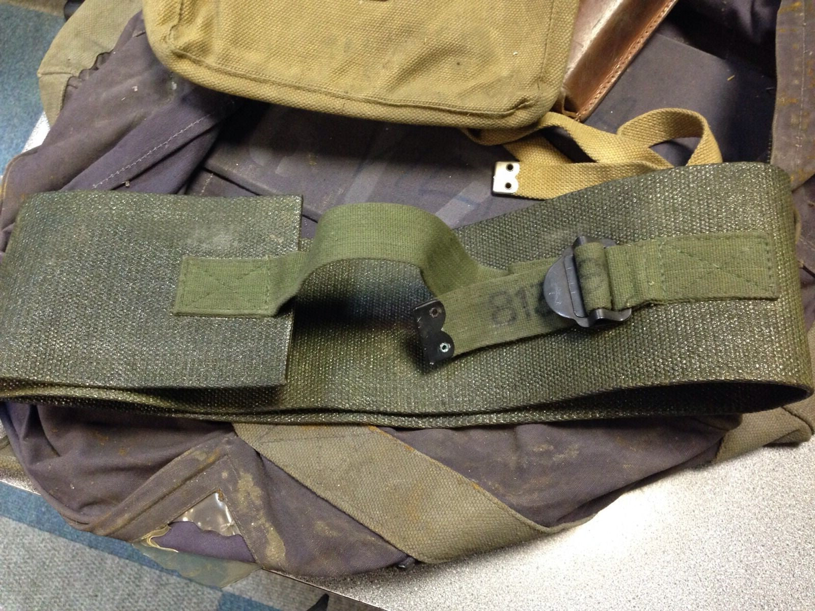 BRITISH ARMY LINESMAN BELT