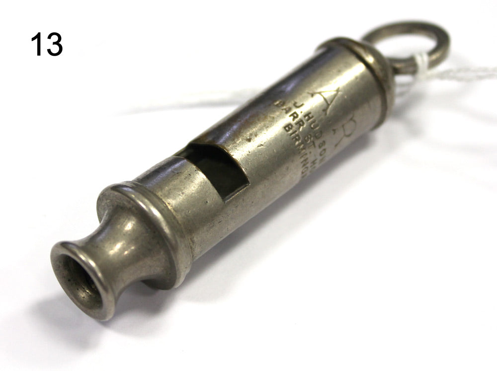 J. HUDSON & CO. VINTAGE METAL WHISTLE