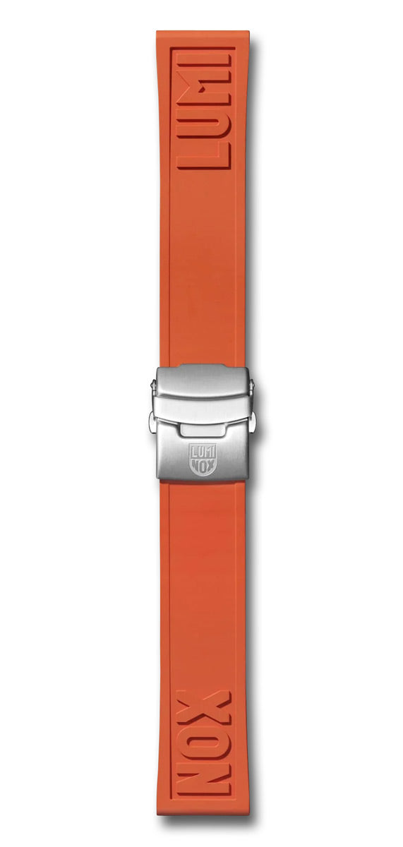 LUMINOX CUT-TO-FIT RUBBER STRAP 24MM - ORANGE