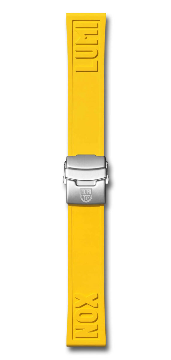 LUMINOX CUT-TO-FIT RUBBER STRAP 24MM - YELLOW
