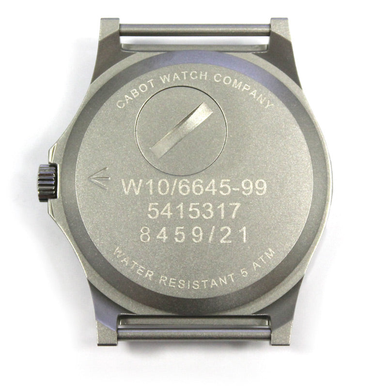 CWC G10 MILITARY ISSUE WATCH - CASE BACK