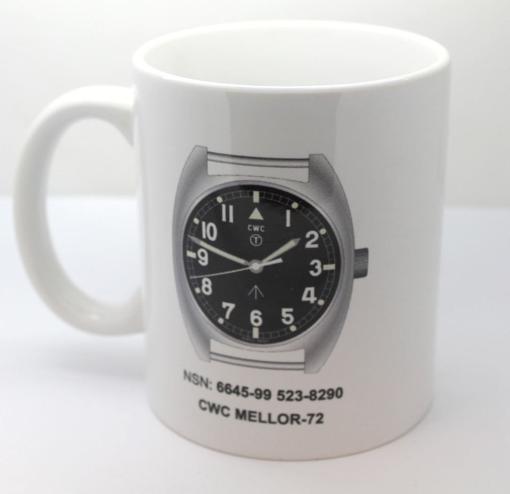 CWC WHITE CERAMIC MUG