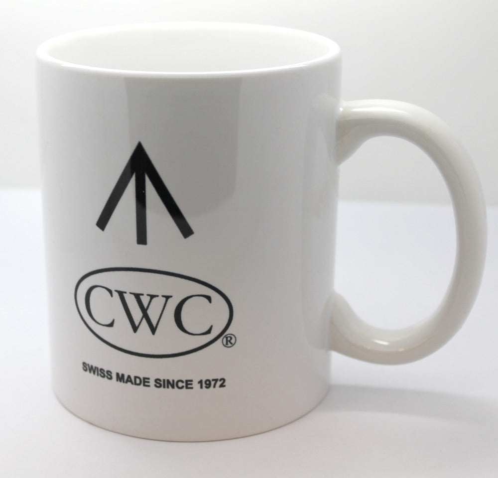 CWC WHITE CERAMIC MUG
