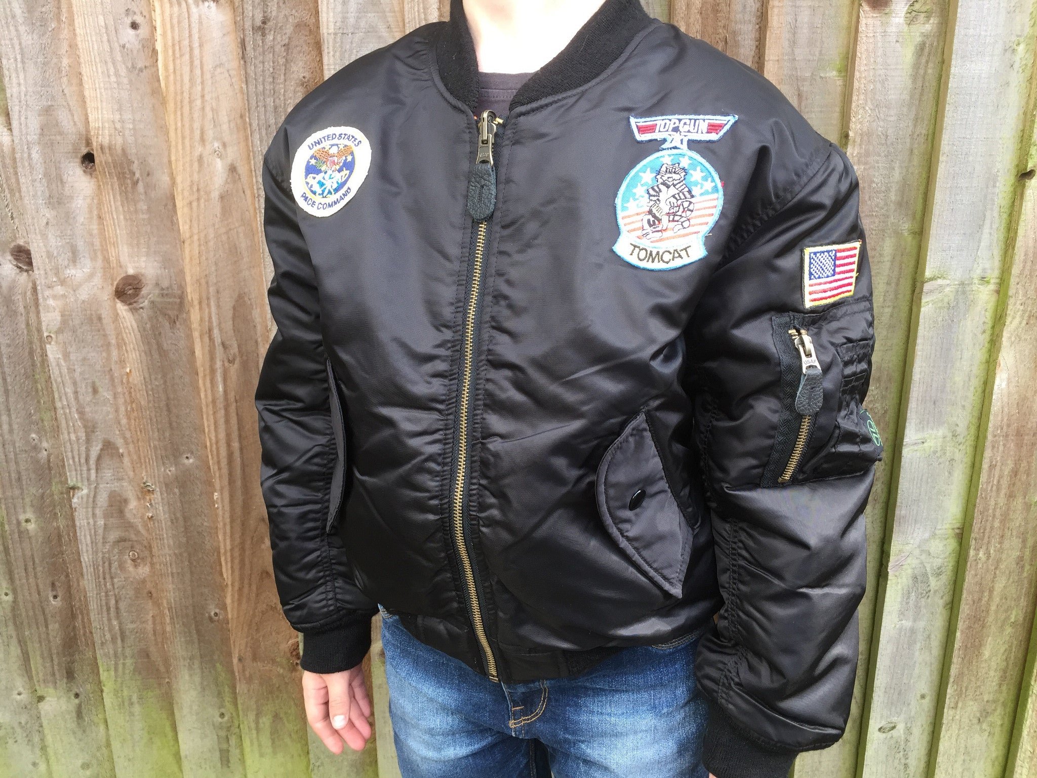 KIDS MA1 FLIGHT JACKET - Silvermans
 - 5