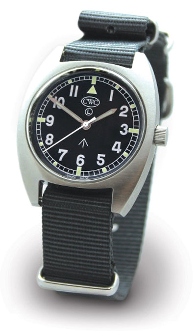 CWC T20 G10 W10 Tonneau case military watch 1980 fatboy