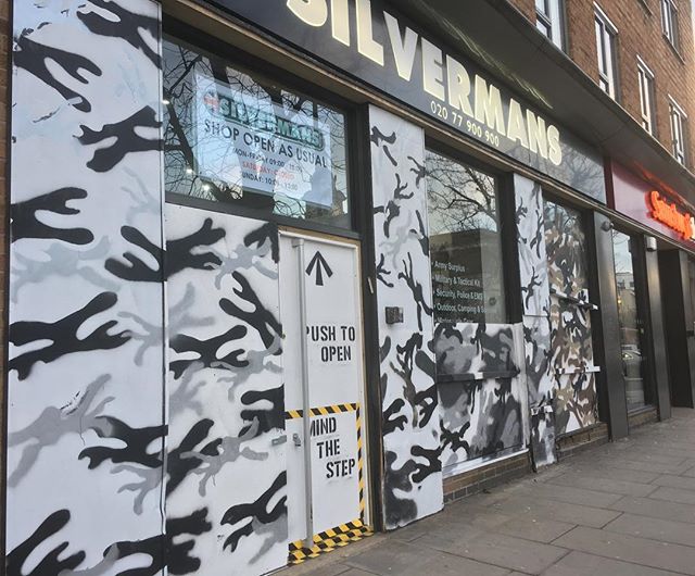 Silvermans Shopfront damage update
