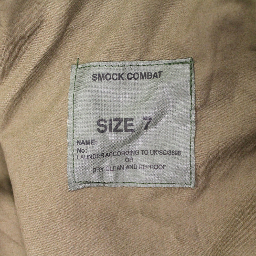 DPM FULLY LINED COMBAT JACKET - LABEL DETAIL