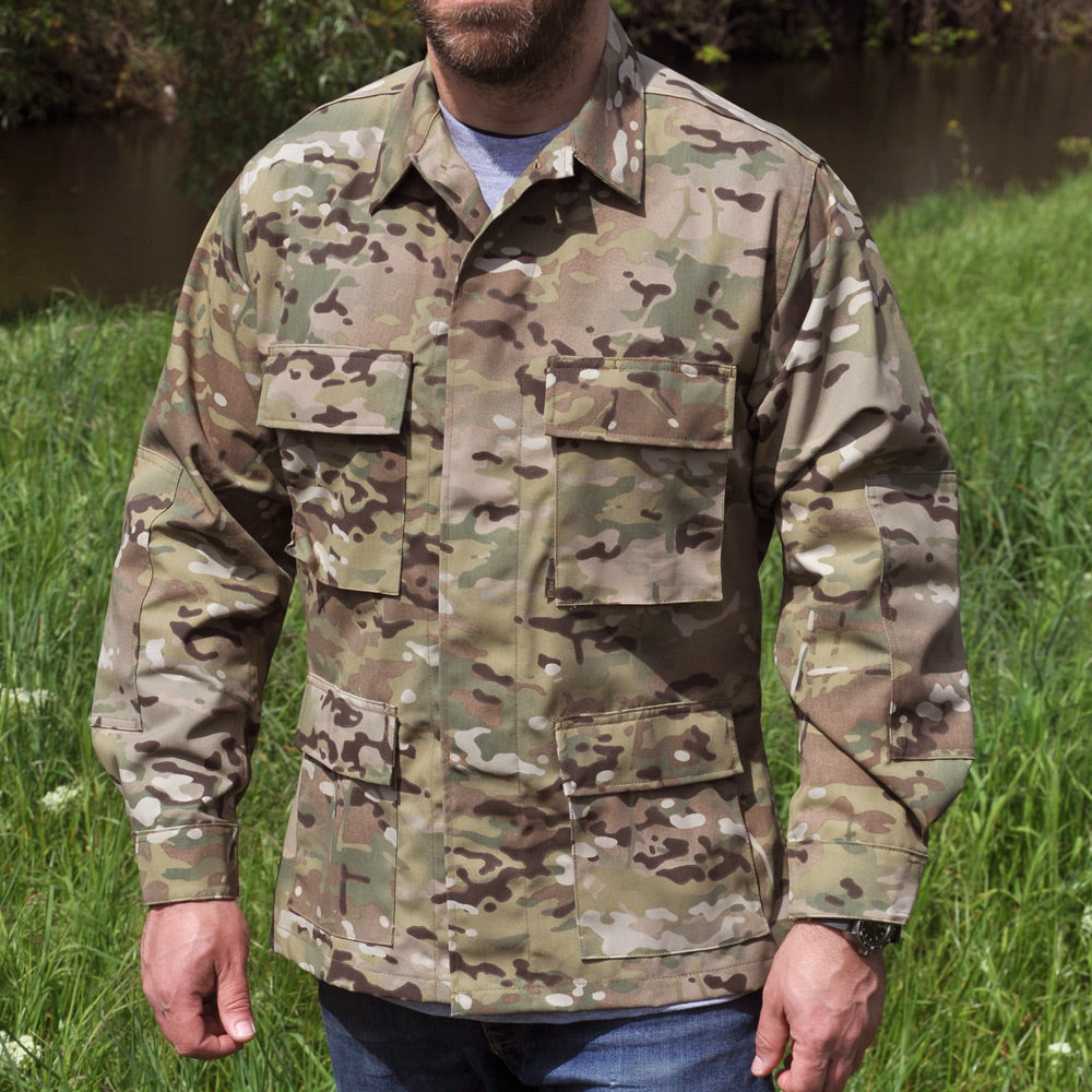 BDU USA COMBAT JACKET - MULTICAM