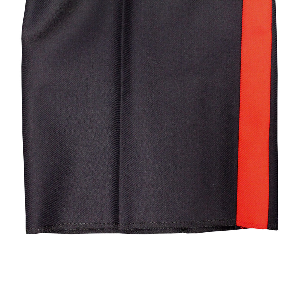 NO.1 DRESS TROUSERS WITH RED STRIPE - DETAIL
