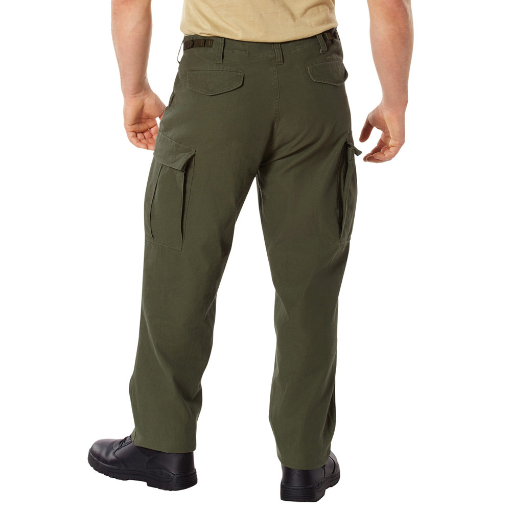 US M65 VINTAGE TROUSERS - BACK