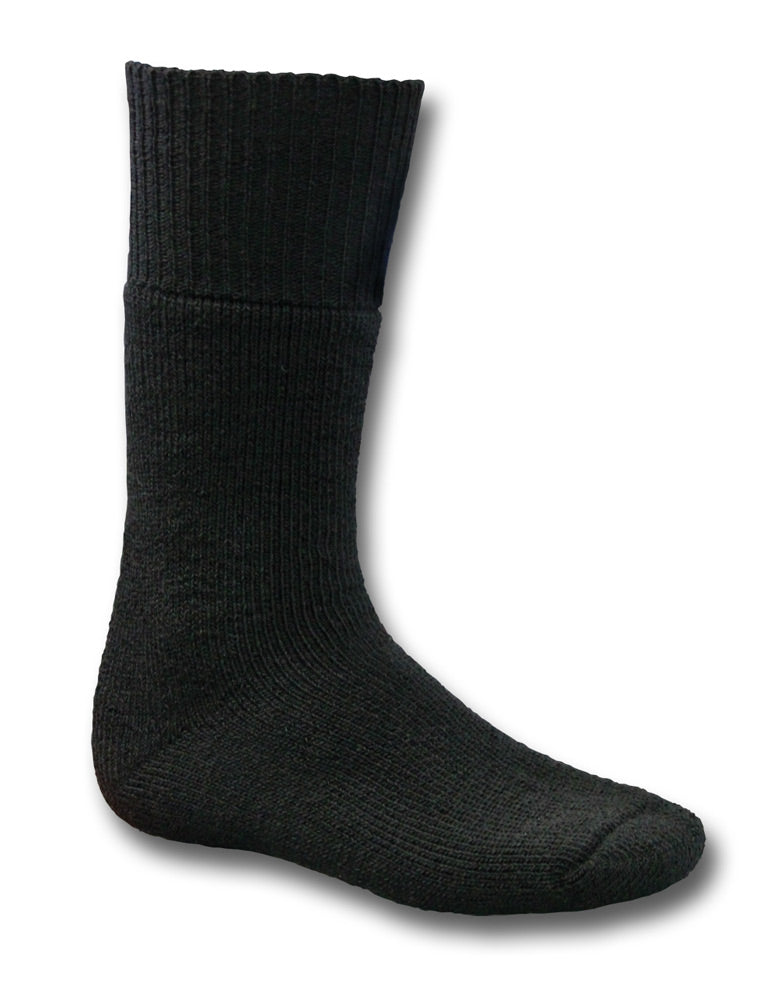 ARCTIC COLD WEATHER SOCKS (BLACK) - MEDIUM WITHOUT STRIPE