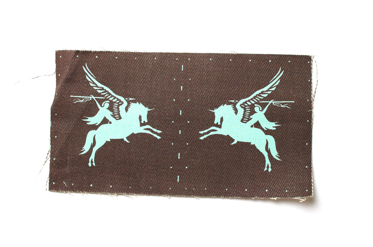 PARA PEGASUS PATCHES PAIR - WWII