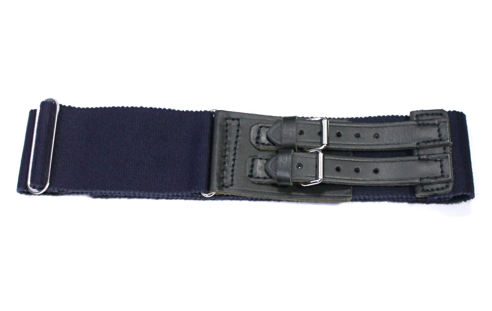 QUEENS REGIMENT STABLE BELT - WITH LEATHER STRAPS